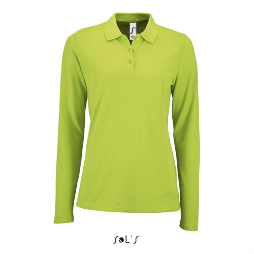 SOL'S SO02083 SOL'S PERFECT LSL WOMEN - LONG-SLEEVE PIQUÉ POLO SHIRT 2XL