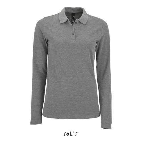 SOL'S SO02083 SOL'S PERFECT LSL WOMEN - LONG-SLEEVE PIQUÉ POLO SHIRT M