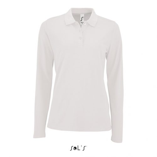 SOL'S SO02083 SOL'S PERFECT LSL WOMEN - LONG-SLEEVE PIQUÉ POLO SHIRT M